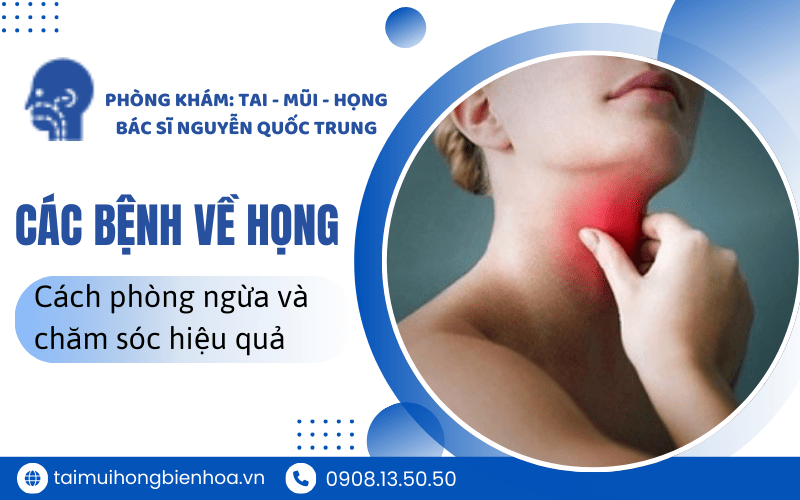 bệnh lý về họng