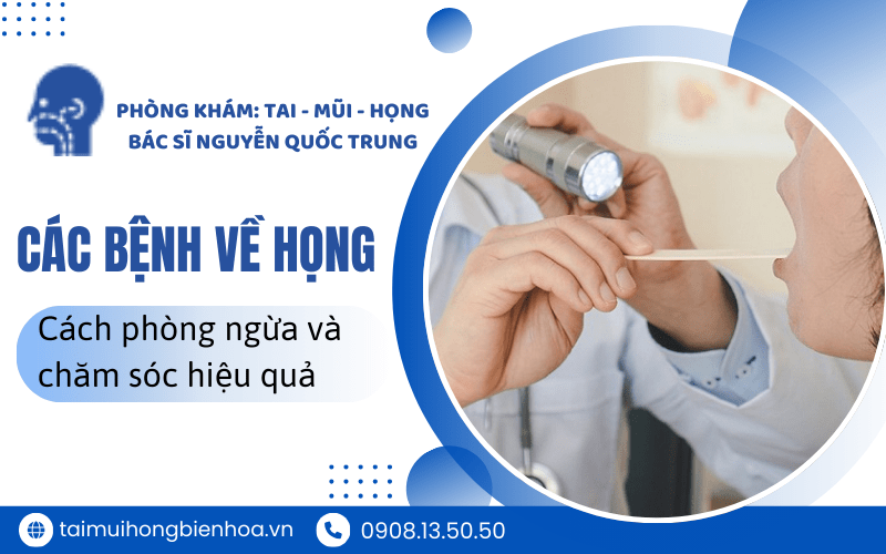 bệnh lý về họng