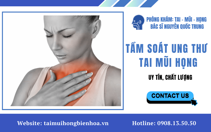 tầm soát ung thư tai mũi họng