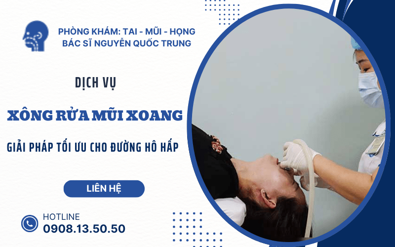 xông rửa mũi xoang 