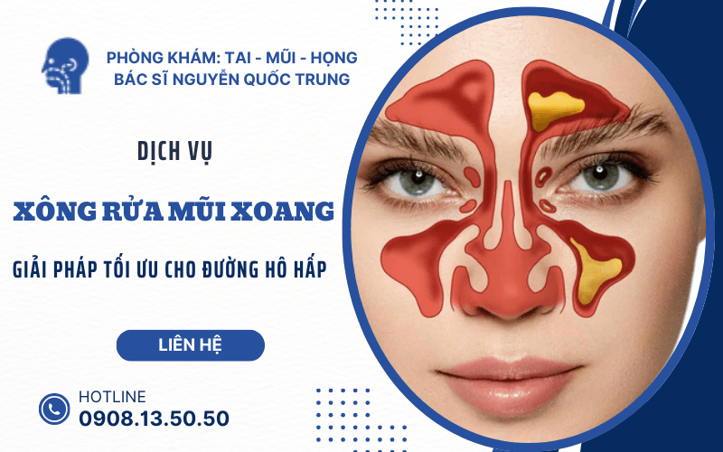 xông rửa mũi xoang 