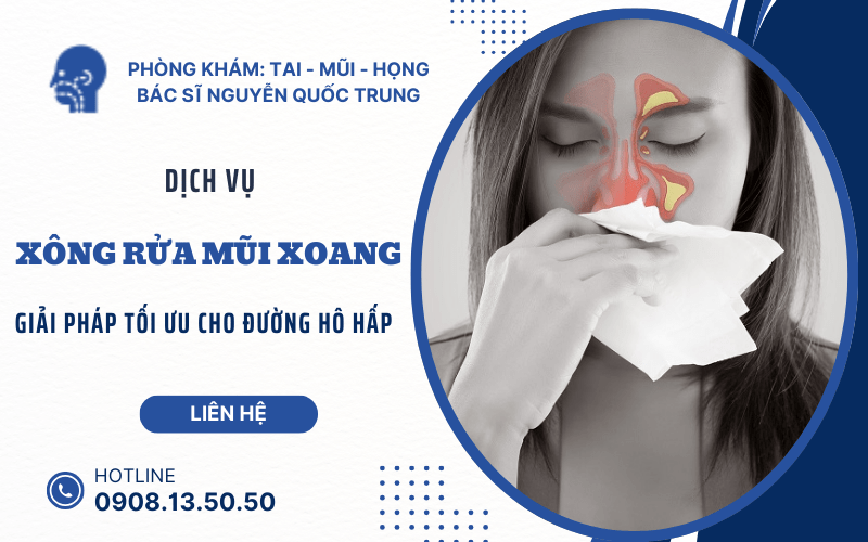 xông rửa mũi xoang 